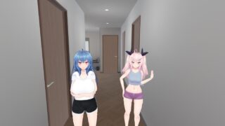 【pc 3D】催眠で犯美人姉妹る体験（VR，足）